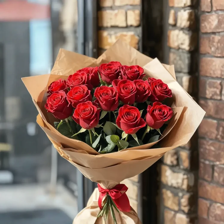 Букет красных роз Рэдс